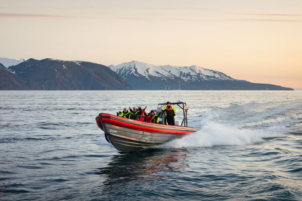 RIB Whale watching tour with Húsavík Adventures © Ales Mucha